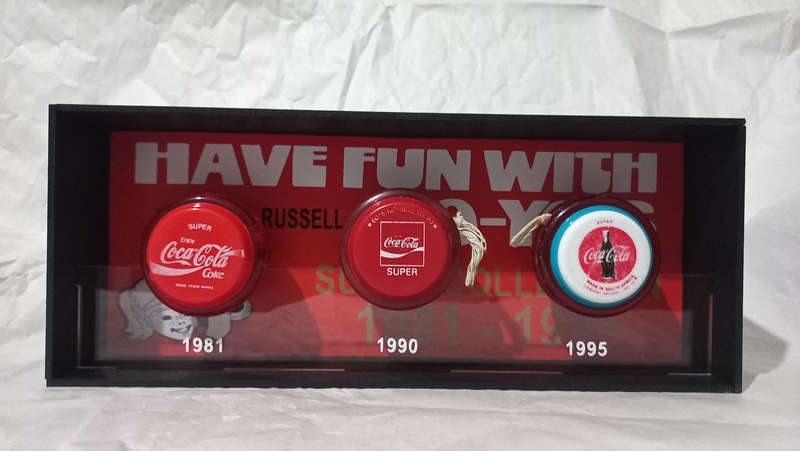 Vintage Coca Cola yoyo's