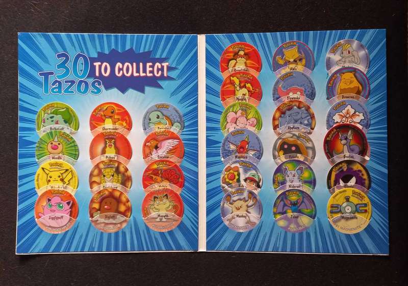 POKEMON!! Complete original series album 1 with tazos