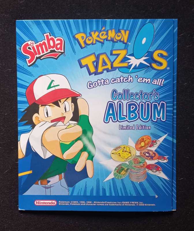 POKEMON!! Complete original series album 1 with tazos