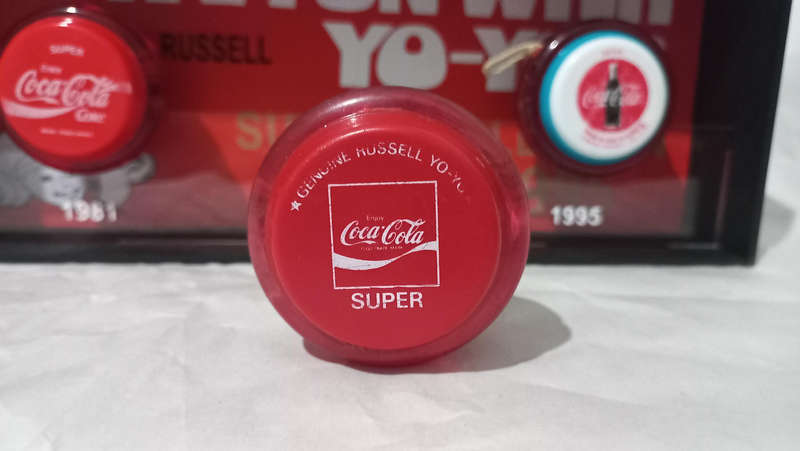 Vintage Coca Cola yoyo's