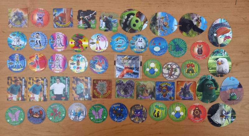 Mixed lot tazos (no.5)