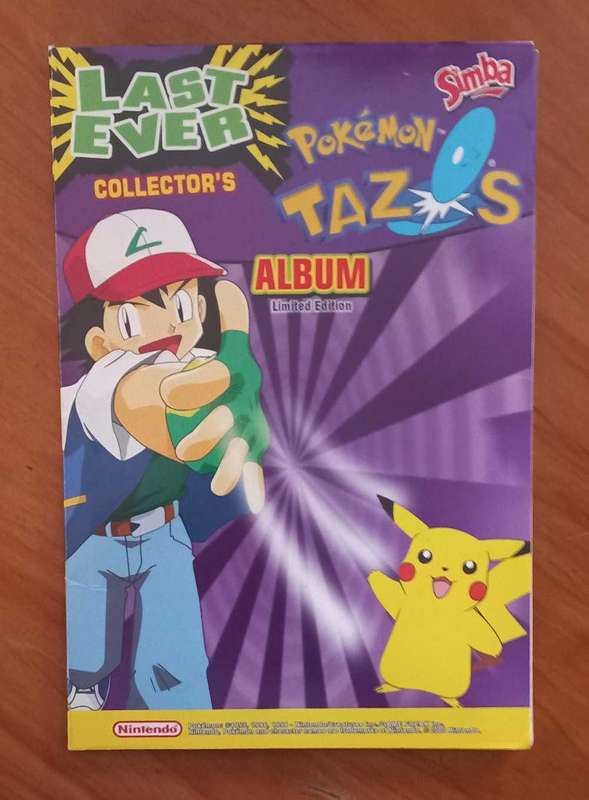 POKEMON!! Complete Last Ever album with tazos and stickers