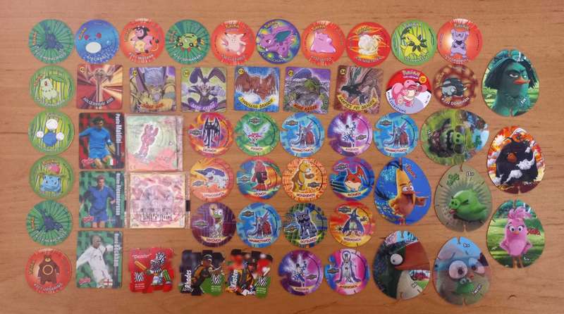 Mixed lot tazos (no.3)