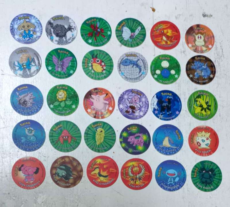 Pokemon Tazos (mixed lot 4)
