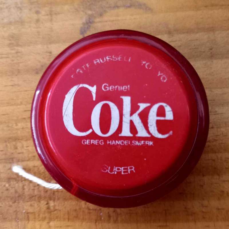 Old 1985 Coca Cola Yo-yo