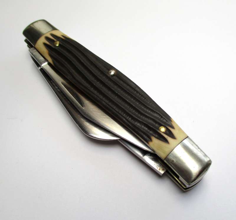 Large Queen Steel Stockman Folding knife - Made in the USA