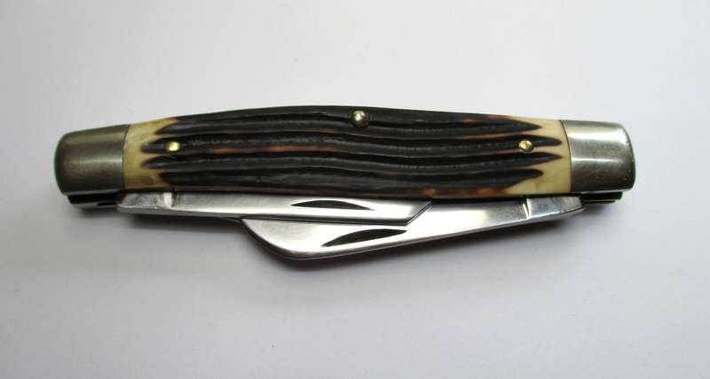 Large Queen Steel Stockman Folding knife - Made in the USA