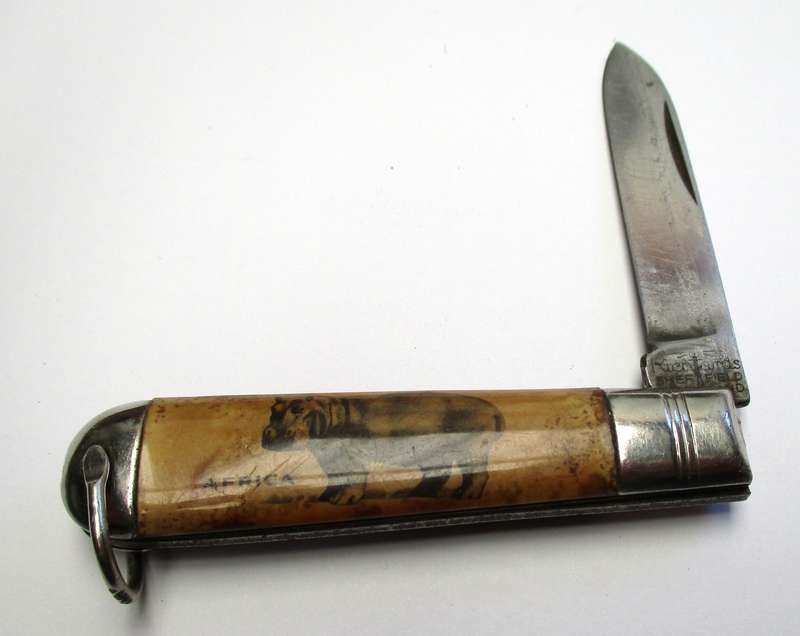 Vintage Richards Pocket knife - Hippo - Made in Sheffield, England