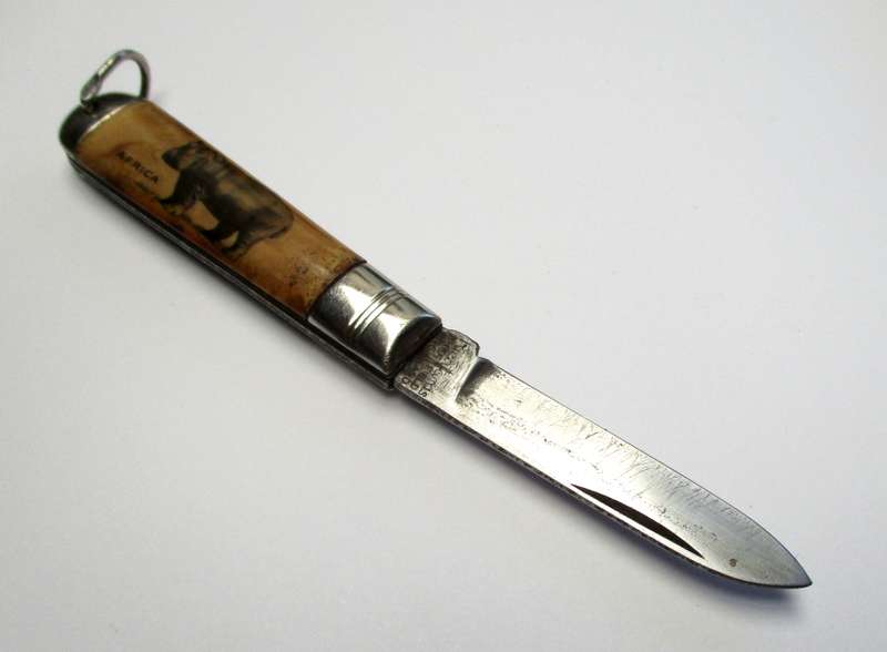 Vintage Richards Pocket knife - Hippo - Made in Sheffield, England