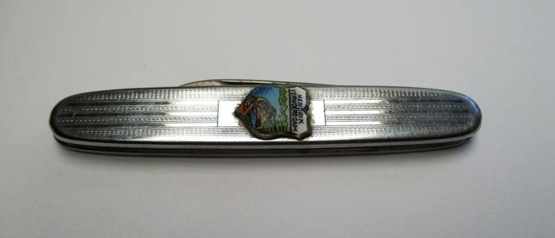 Vintage Richards "Lamp Post" pocket knife - Hendrik Verwoerd Dam, made in Sheffield, England