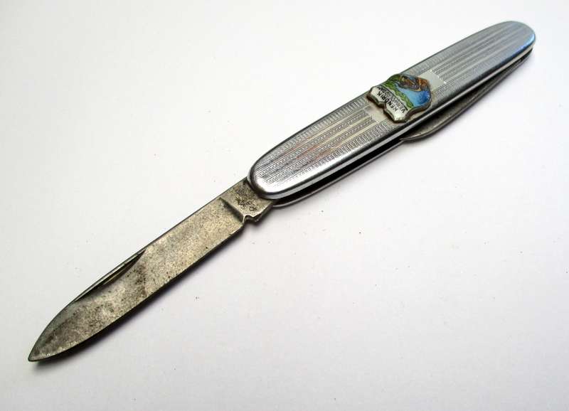 Vintage Richards "Lamp Post" pocket knife - Hendrik Verwoerd Dam, made in Sheffield, England