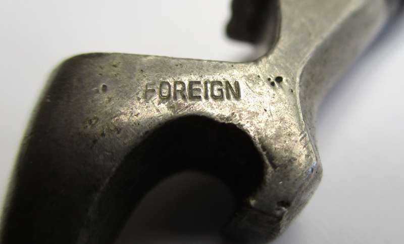 Vintage Bottle Opener - Golf Club - Steel & brass - marked - Foreign