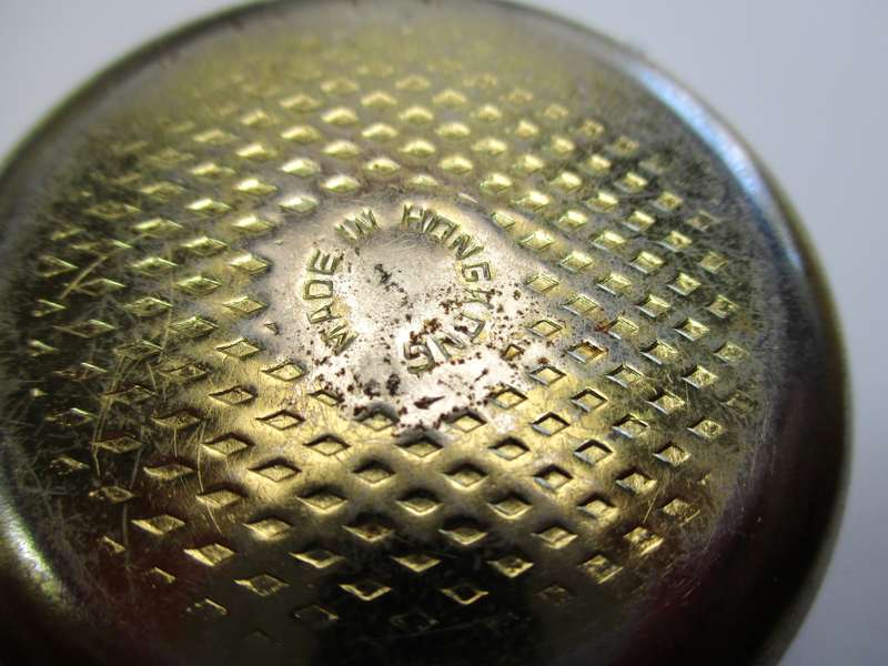 Vintage Trinket / make-up container - Hong Kong