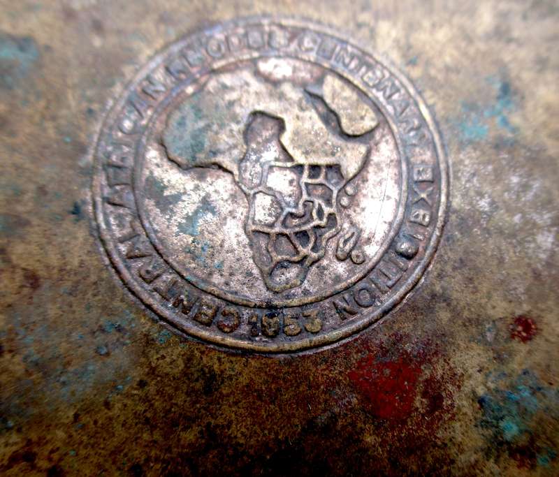 1953 Central African Rhodes Centenary Exhibition Ashtray