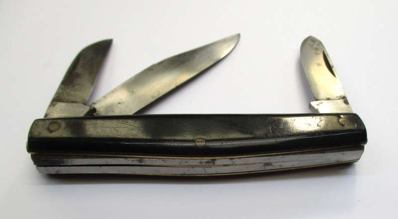 Vintage Carl Schlieper Stockman Folding Knife - Made in Solingen Germany