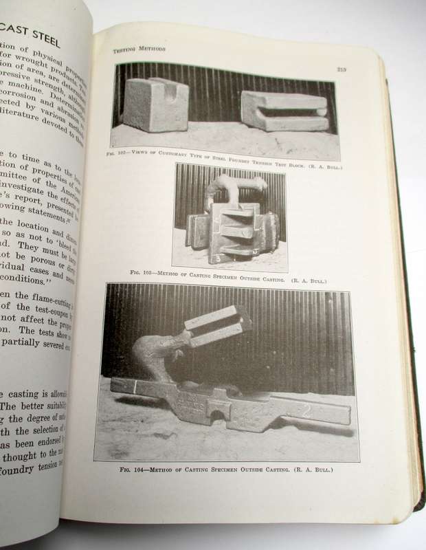 Cast Metals Handbook 1944 WW2 Edition - American Foundrymen's Assoc. Chicago, USA
