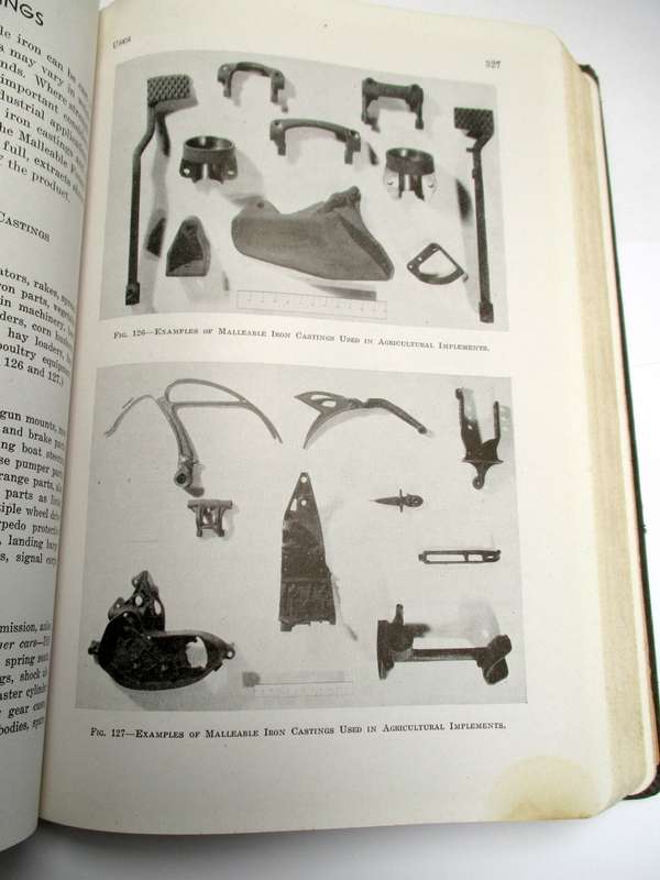 Cast Metals Handbook 1944 WW2 Edition - American Foundrymen's Assoc. Chicago, USA