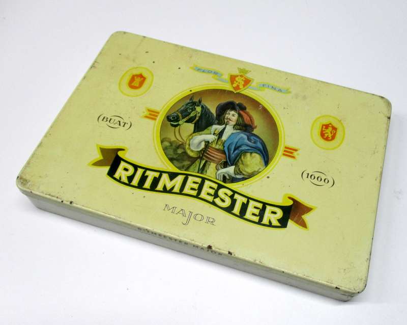 Vintage Ritmeester Cigarette Tin