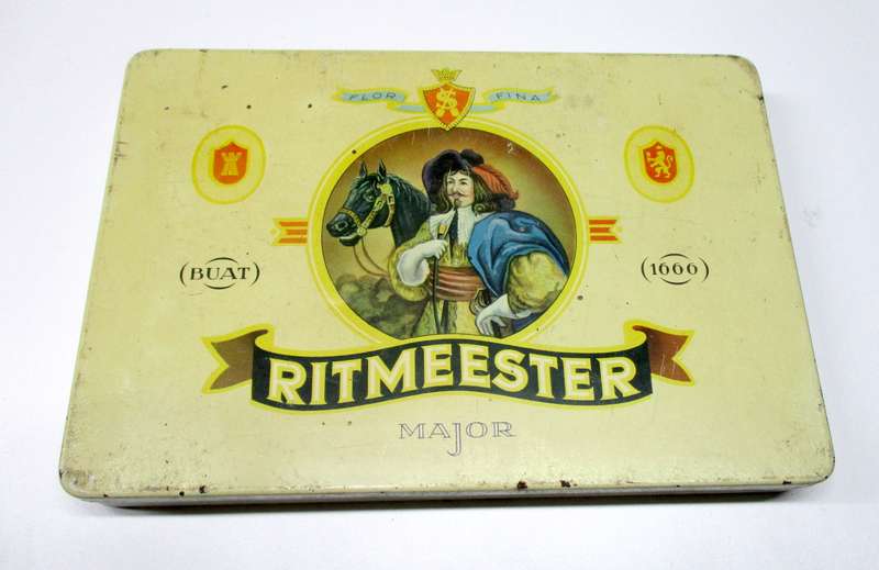 Vintage Ritmeester Cigarette Tin