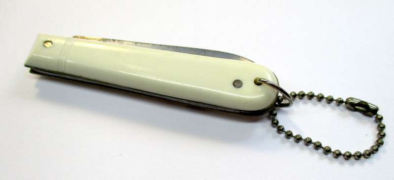 Vintage pocket knife / Brussels - Belgium tourism - Manneken-Pis Bruxelles