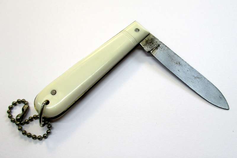 Vintage pocket knife / Brussels - Belgium tourism - Manneken-Pis Bruxelles