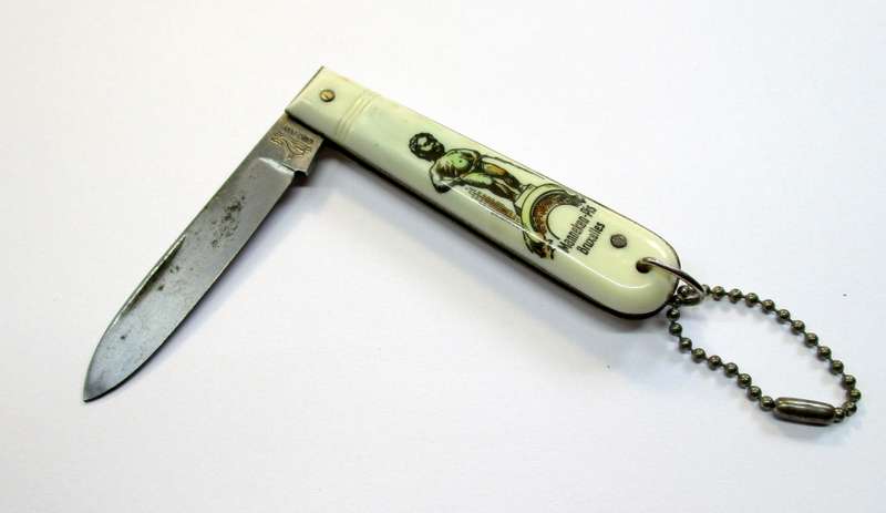 Vintage pocket knife / Brussels - Belgium tourism - Manneken-Pis Bruxelles