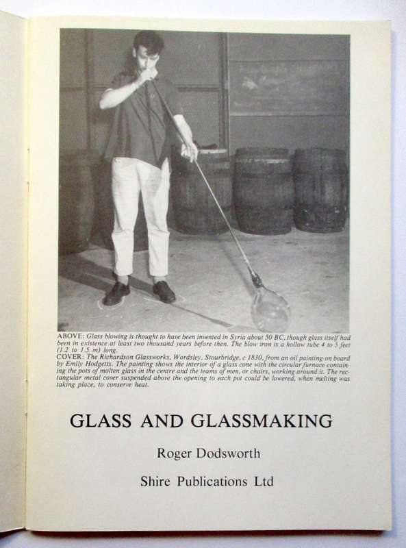 Glass and Glassmaking - Roger Dodsworth - Shire Publications, UK - Softcover