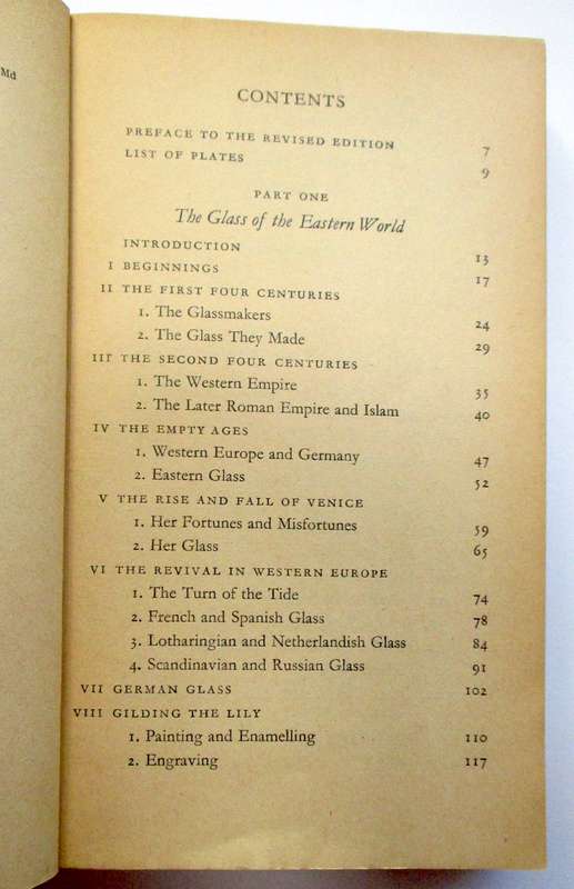 Glass through the ages - E. Barrington Heynes - Pelican Books paperback