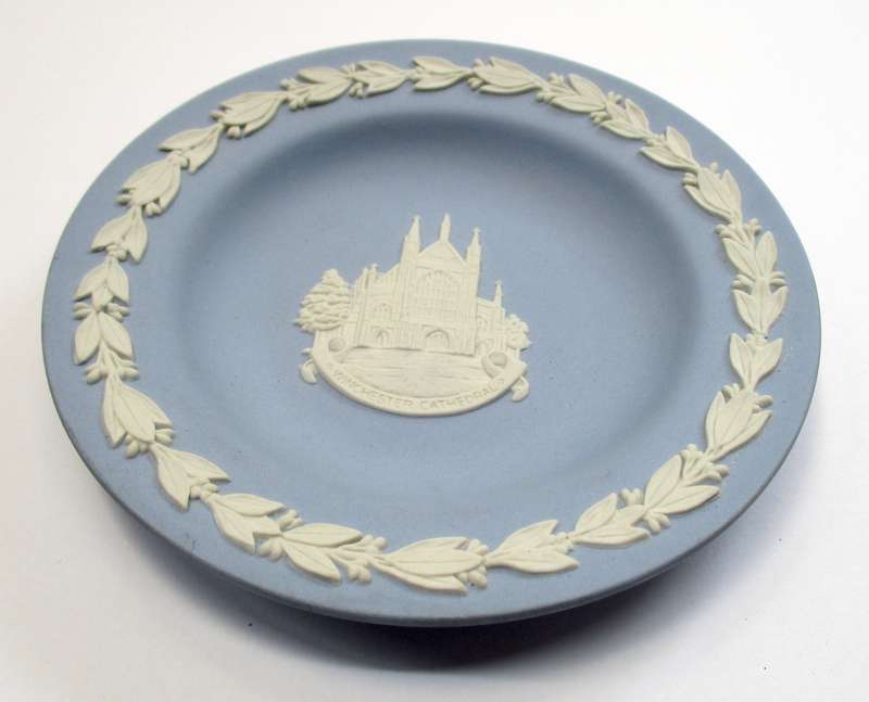 Blue Wedgewood - Winchester Cathedral - Pin dish
