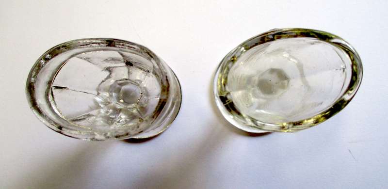Vintage Eye Bath Pair - Glass