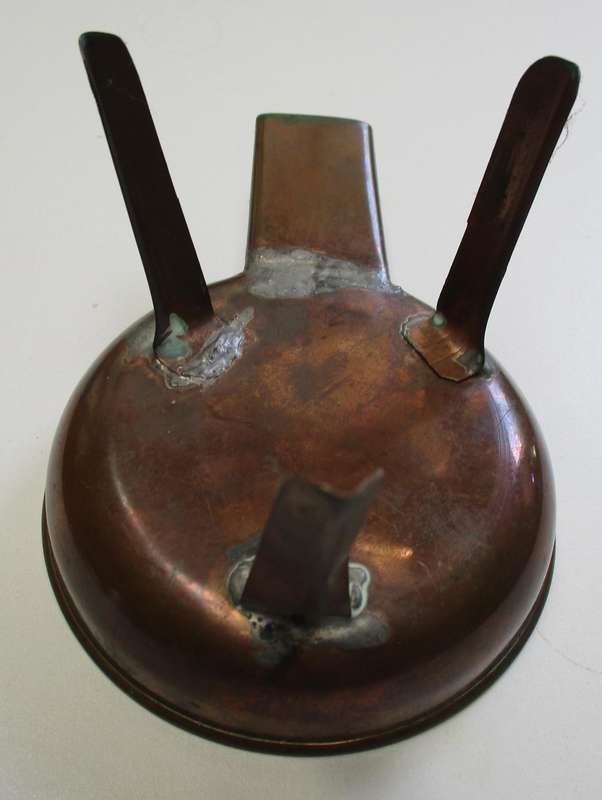 Antique / vintage copper melting pot ? Butter / lard ?