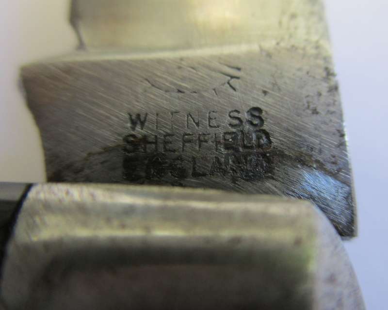 Sheffield made folding knife - Eye Witness