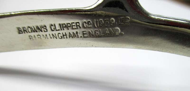 Vintage Browns No1 Hair Clipper - made in Birmingham, England, UK
