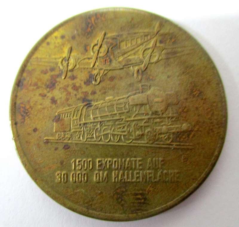 Brass Token - Autotechnik Museum in Sinsheim, Kraichgau, Germany 1981