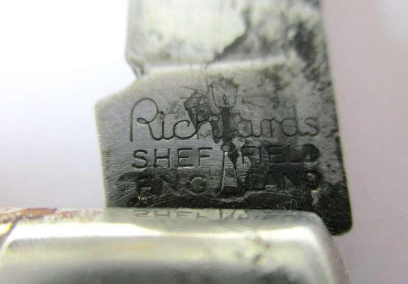 Vintage Tartan Richards (Lamp post) Pocket knife Made in Sheffield, England