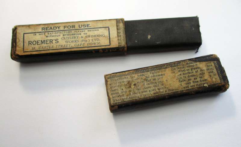 Antique / vintage - Empty Cut Throat Razor Box - Bismarck