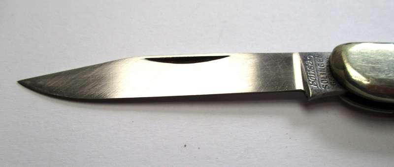 Bonsa Dog Leg pocket knife, small. Made in Solingen, Germany.