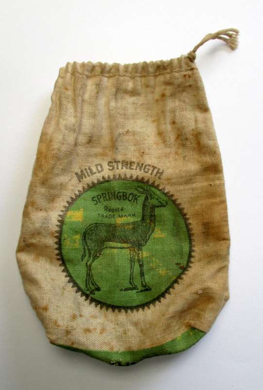 Vintage Springbok Magaliesberg Tobacco Bag, Rustenburg, Transvaal