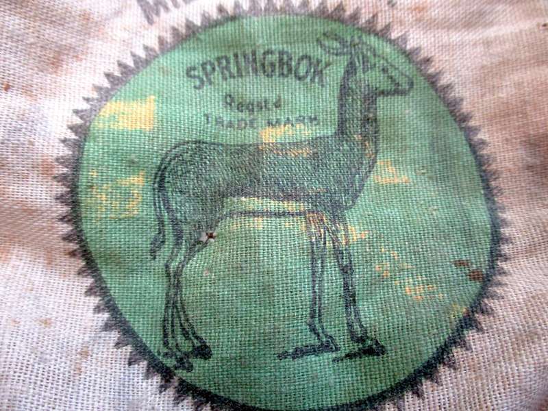 Vintage Springbok Magaliesberg Tobacco Bag, Rustenburg, Transvaal