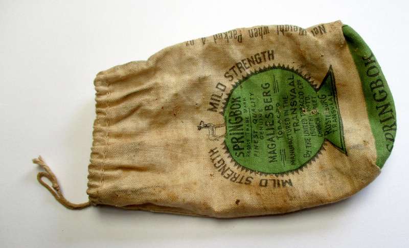 Vintage Springbok Magaliesberg Tobacco Bag, Rustenburg, Transvaal
