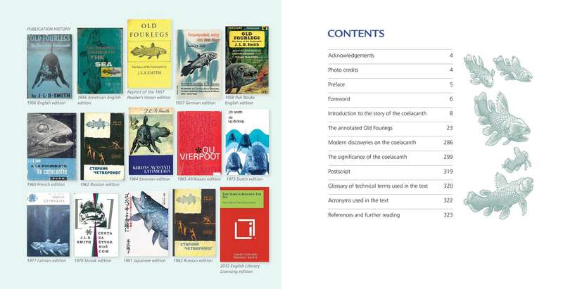 Signed copy - The Annotated Old Fourlegs: The story of the Coelacanth - Mike Bruton