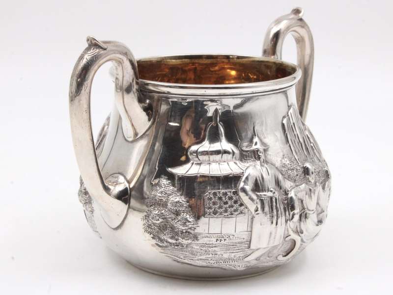 Victorian Hallmarked Silver Tea Service