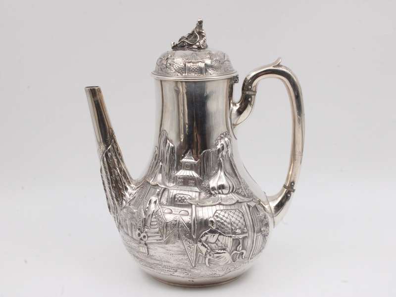 Victorian Hallmarked Silver Tea Service