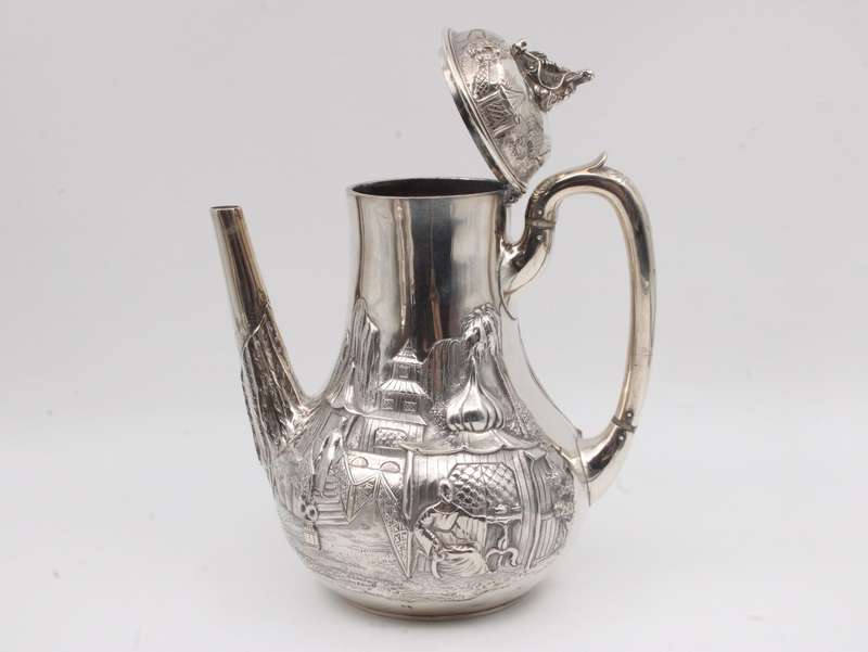 Victorian Hallmarked Silver Tea Service