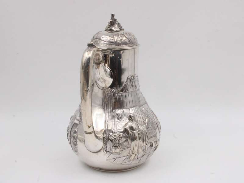 Victorian Hallmarked Silver Tea Service