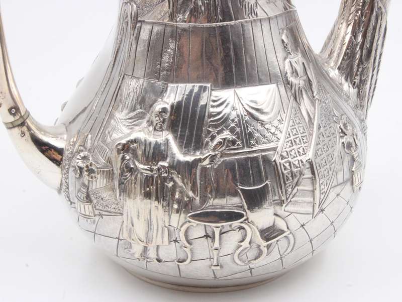 Victorian Hallmarked Silver Tea Service