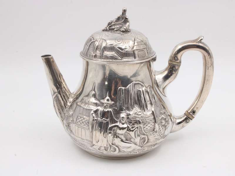Victorian Hallmarked Silver Tea Service