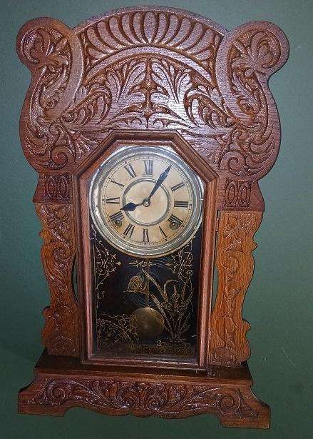 Antique Sessions USA Mechanical Mantel Clock