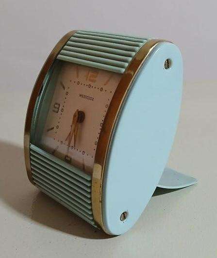 Collectable Westclox wind-up Travel Alarm