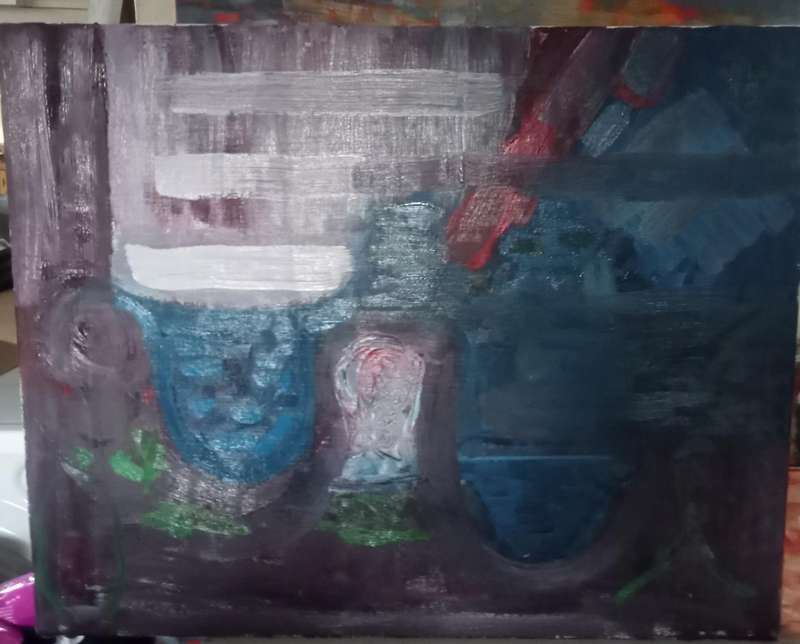Derek Bernstein oil on canvas